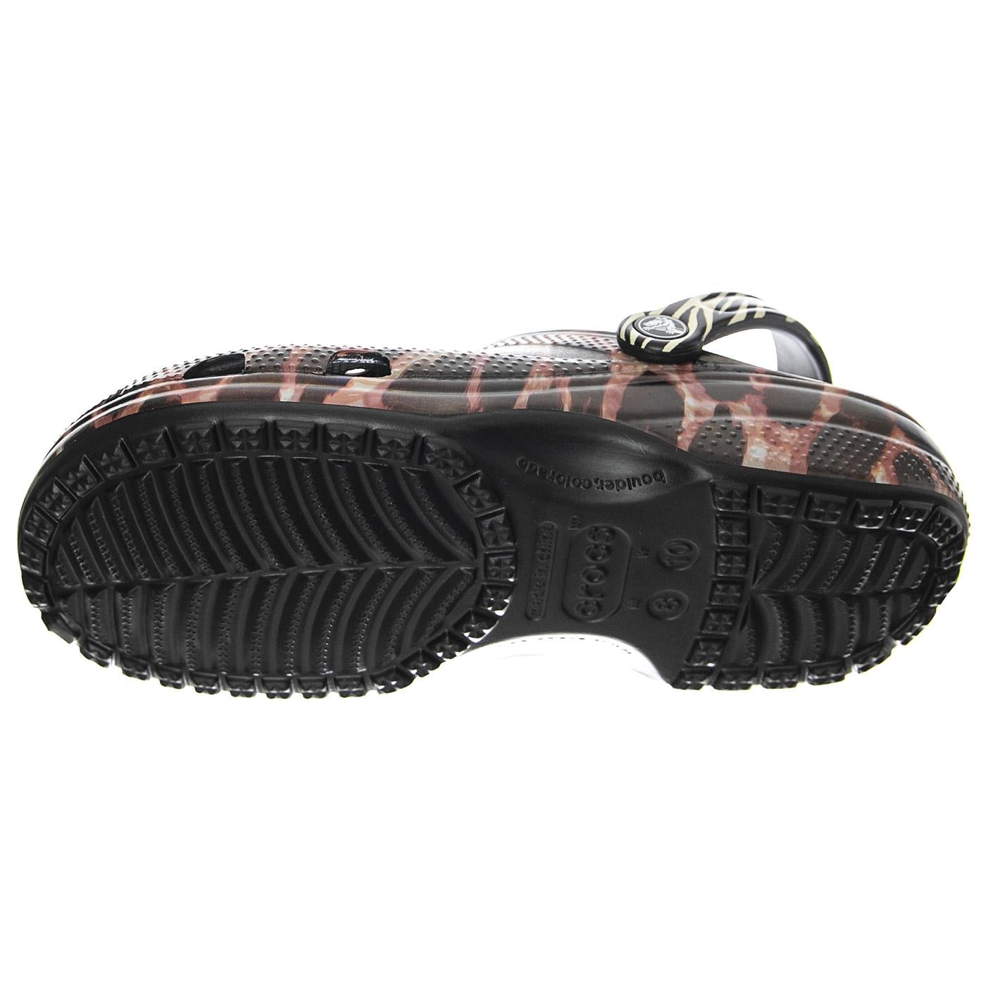 Classic Animal Remix Clog W Black/Multi Animal - Sandali Donna Multicolore CR.207840-BKMA  CROCS 