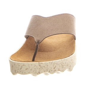 Cole L Eco Suede Taupe - Sandali Donna Marroni P018223001  ASPORTUGUESAS 