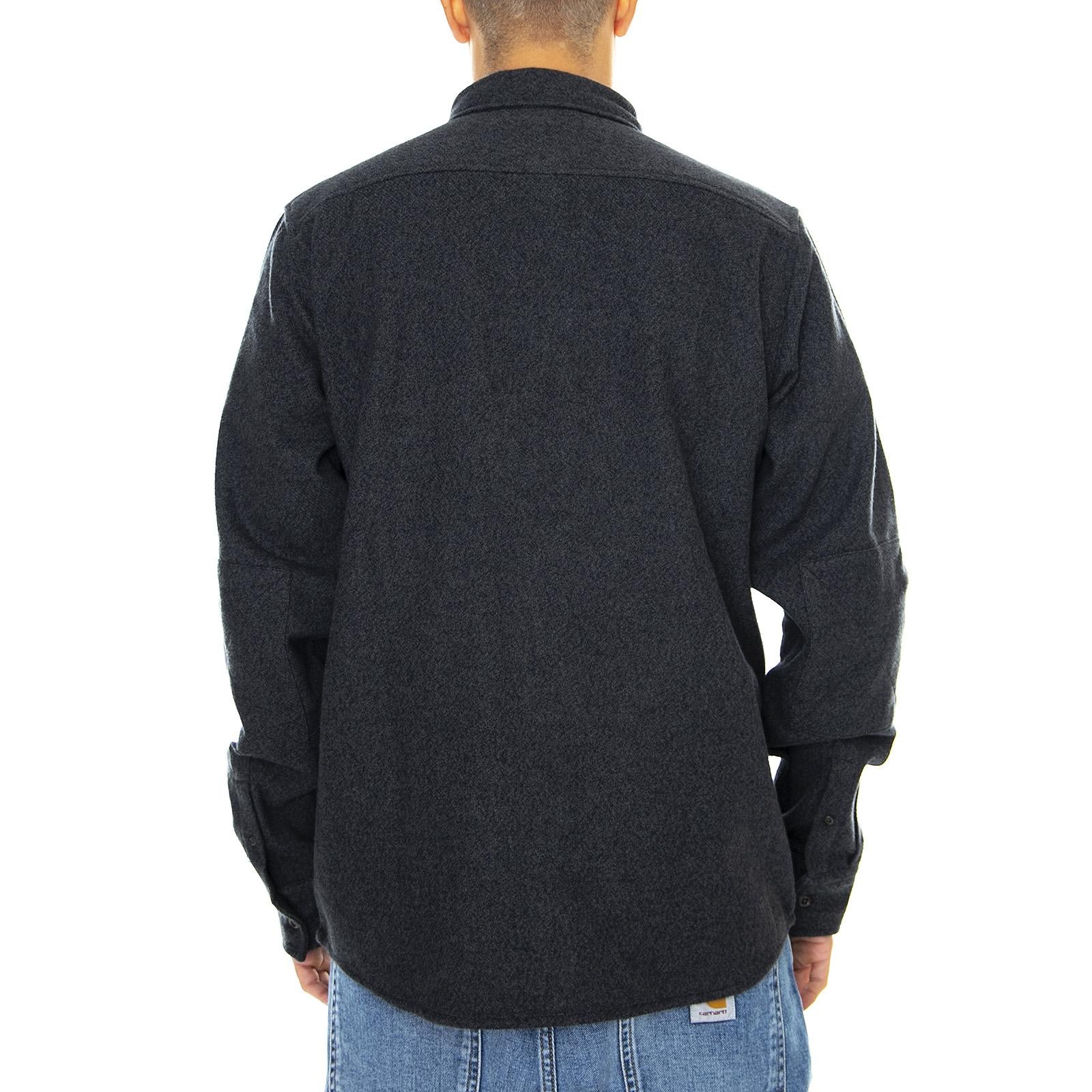 Delphia Shirt - Dark Melange Grey - Camicia Uomo Grigia 05 200351-DGM . DICKIES 