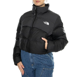 W Cropped Saikuru TNF Black / Asphalt Grey - Giacca Donna Nera NF0A89JCKT01  THE NORTH FACE 
