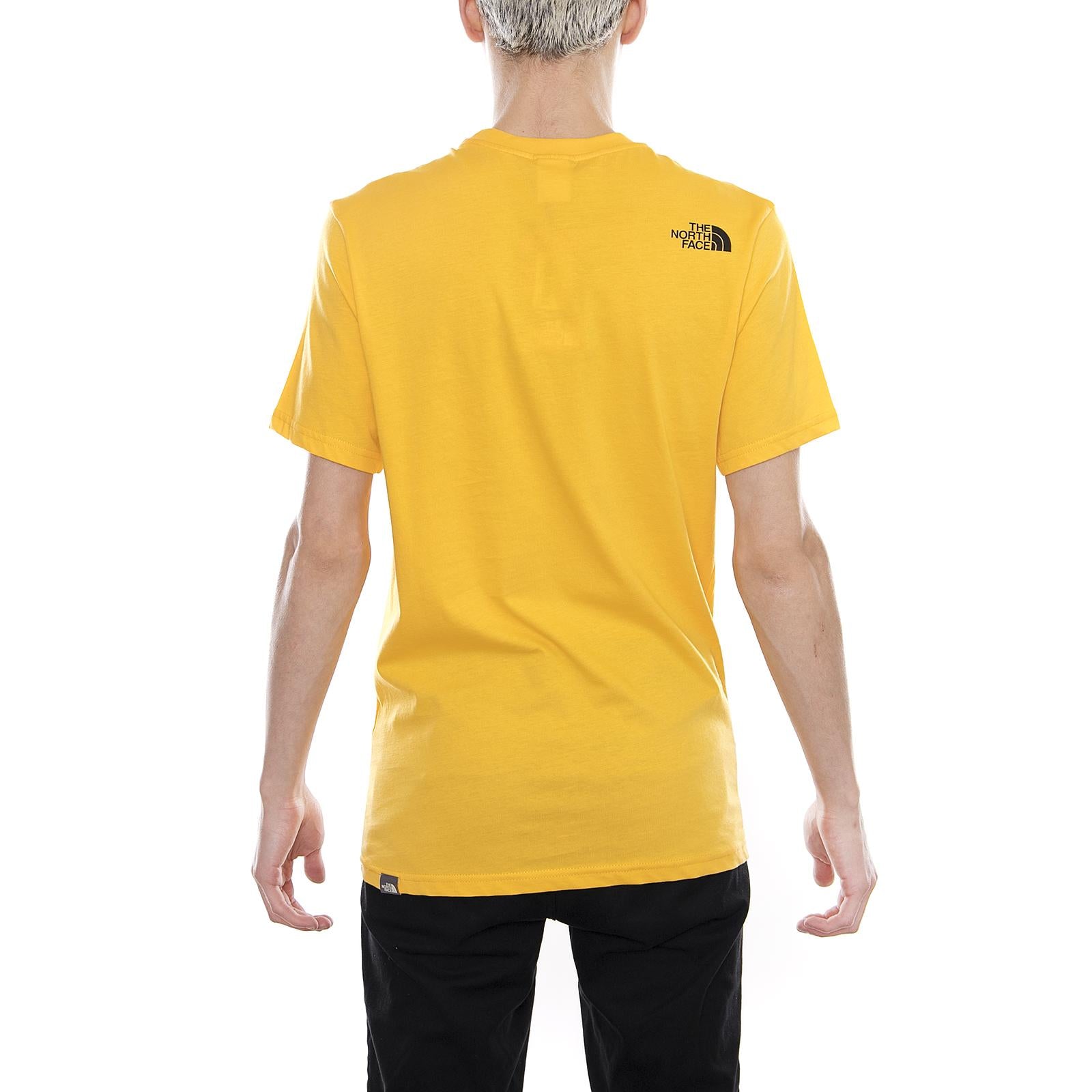 M S/S SIMPLE DOME TE TNF YELLOW T92TX570M  THE NORTH FACE 