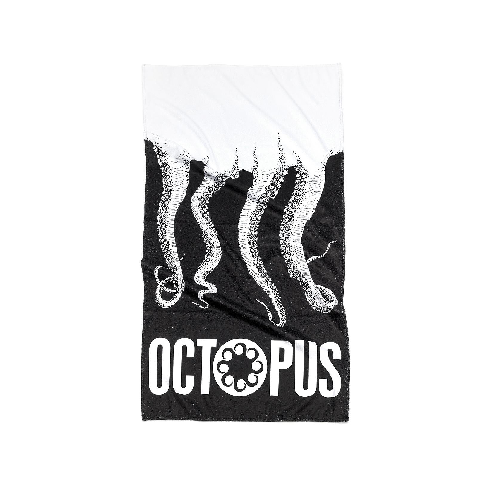 OCTOPUS BEACH TOWEL ORIGINAL BLACKWHITE 18SOTW01-BLACKWHITE  OCTOPUS 