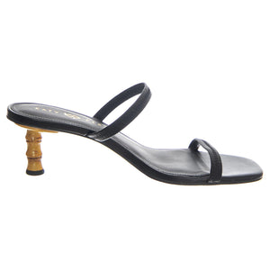 The Minibamboo Two Band Sandal Black - Sandali Donna Neri KPSKP2929-BLK  KATY PERRY 