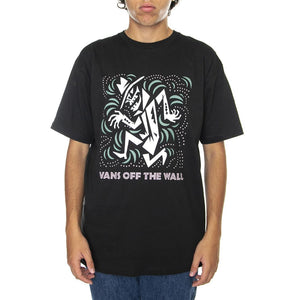 Sketchy Exit SS Tee Black - Maglietta Girocollo Uomo Nera VN0A7S5YBLK1  VANS 
