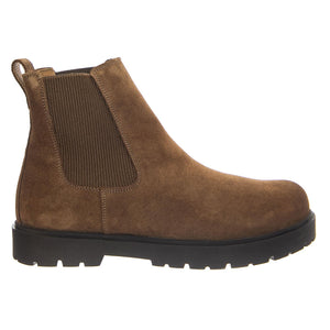 Highwood Slip On Mid N Dark Tea, Suede Leather - Stivaletti Uomo Marroni Birkenstock 1030115 . BIRKENSTOCK 