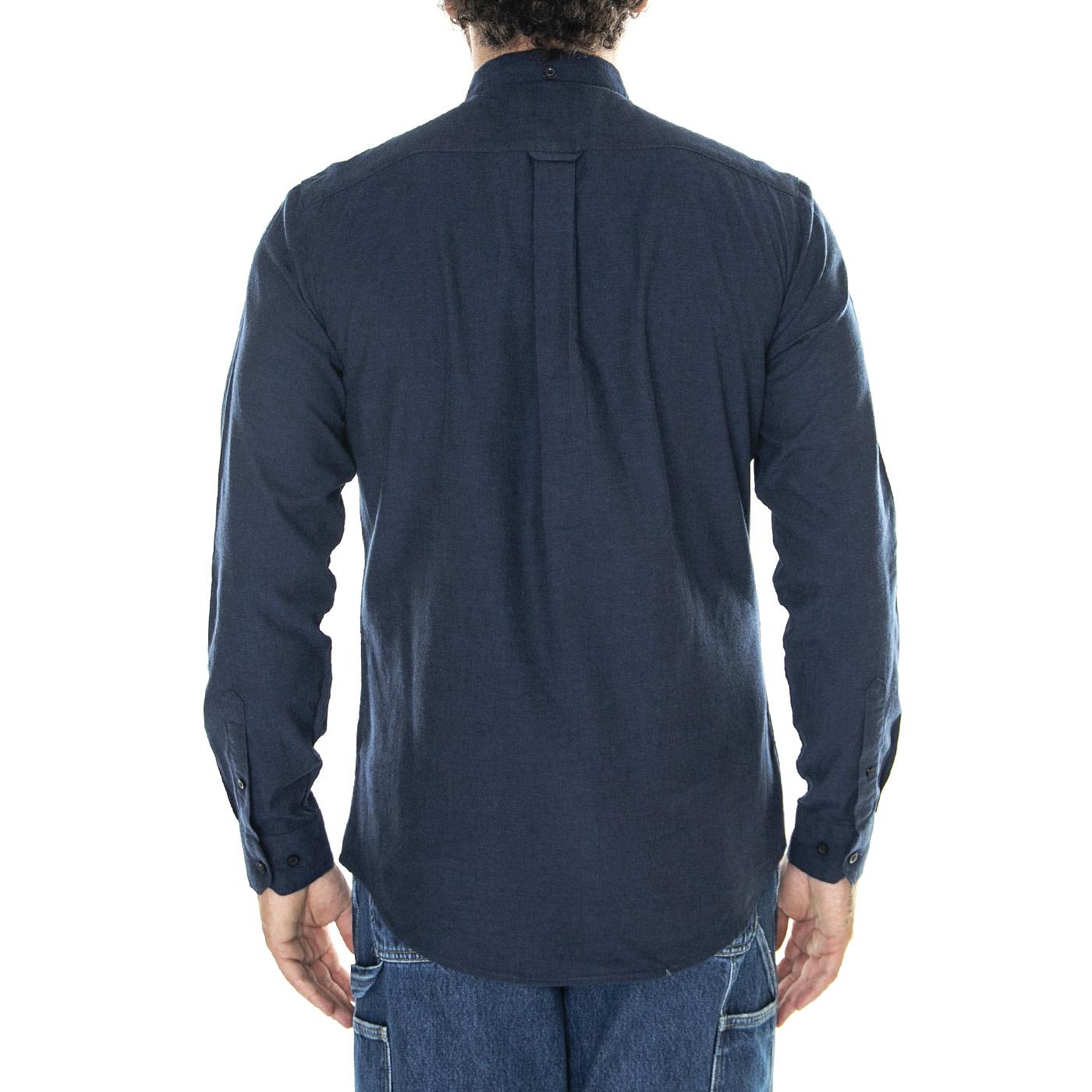 Steen Organic Cotton Shirt Blue - Camicia Uomo Blu F4WBB006BLU  FARAH 