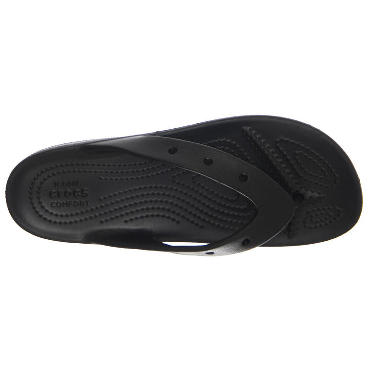 W' Classic Platform Flip Black - Sandali Donna Neri CR.207714-BLK  CROCS 