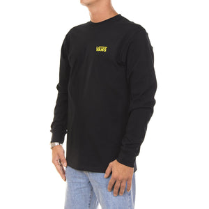 Mn Thrasher Cardiel Sweat - Black - Felpa Girocollo Uomo Nera VA36L6BLK  VANS 