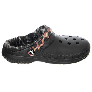 Classic Lined Animal Remix Clog W Black / Multi Animal - Sandali Donna Neri / Multi CR.207842-BKMA  CROCS 