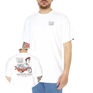 Store To Doors S/S White - Maglietta Girocollo Uomo Bianca VN0007FQWHT1  VANS 