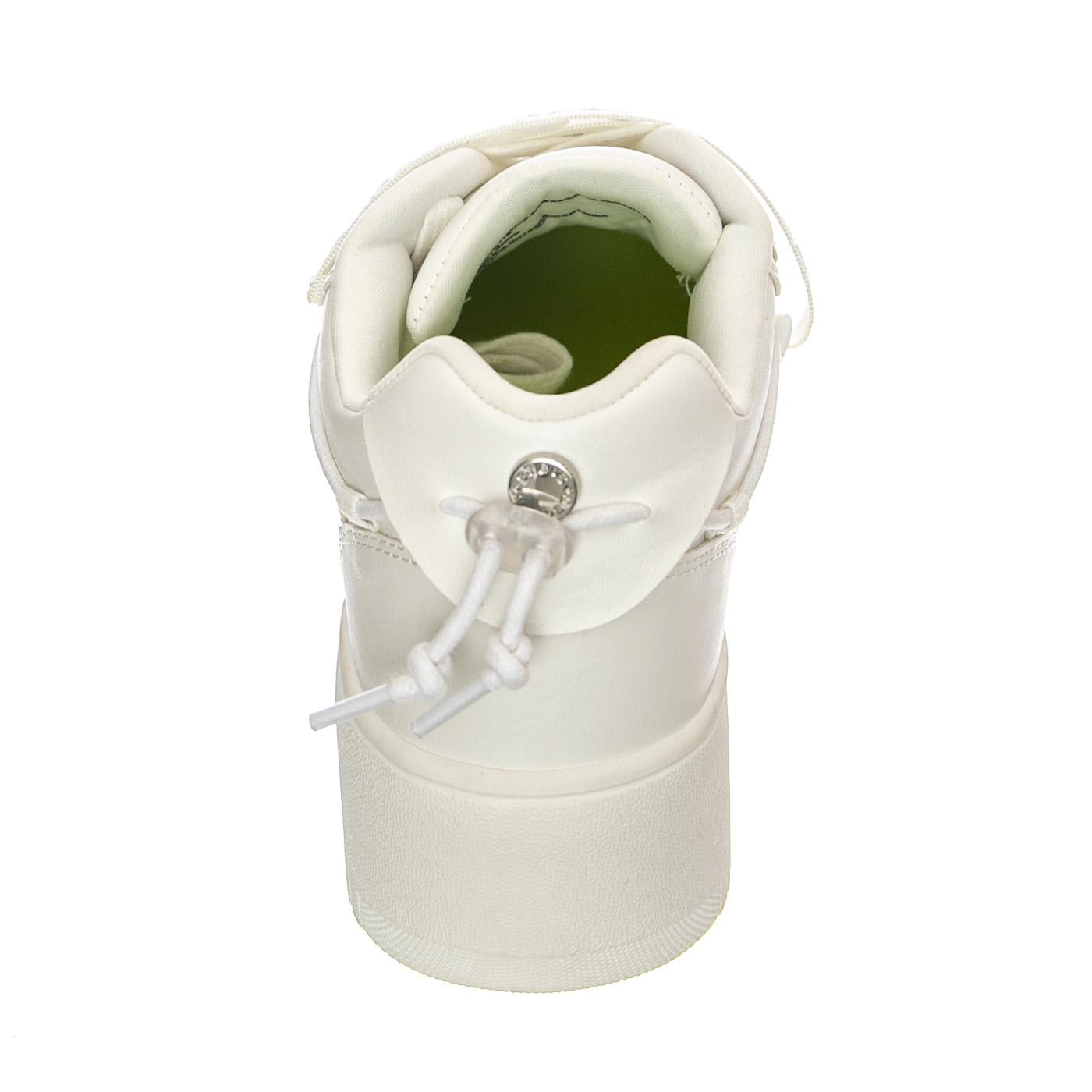 Off Court White / White - Scarpe Stringate Profilo Basso Donna Bianche SMPOFF COURT-WHT  STEVE MADDEN 