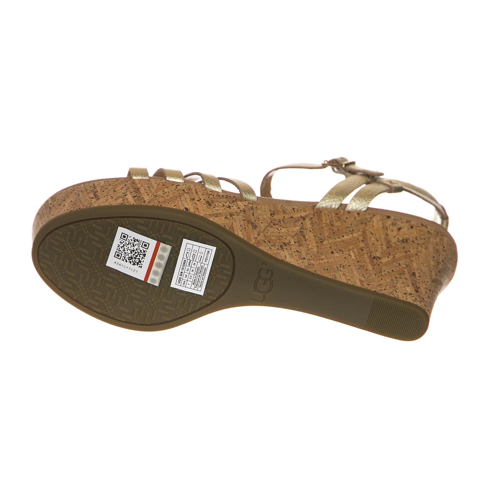 BRIGITTE METALLIC SOFT GOLD WOMEN UGSBRIGMETSG1010189W  UGG 