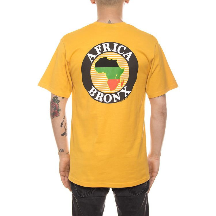 AFRICA BRONX TEE MUSTARD 1904002-MUSTARD  STUSSY 