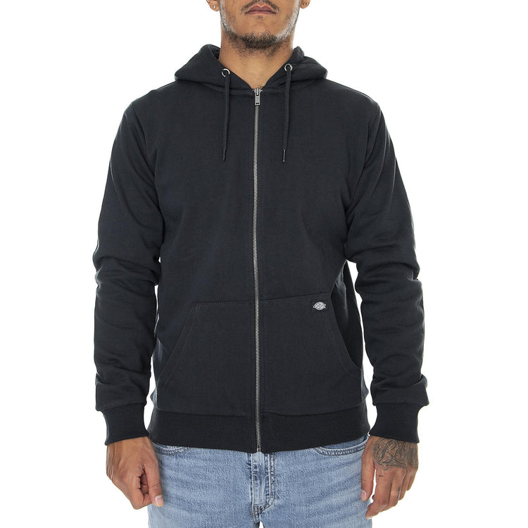 Kingsley - Felpa con Cappuccio e Zip Uomo Blu 03 200092-DN . DICKIES 