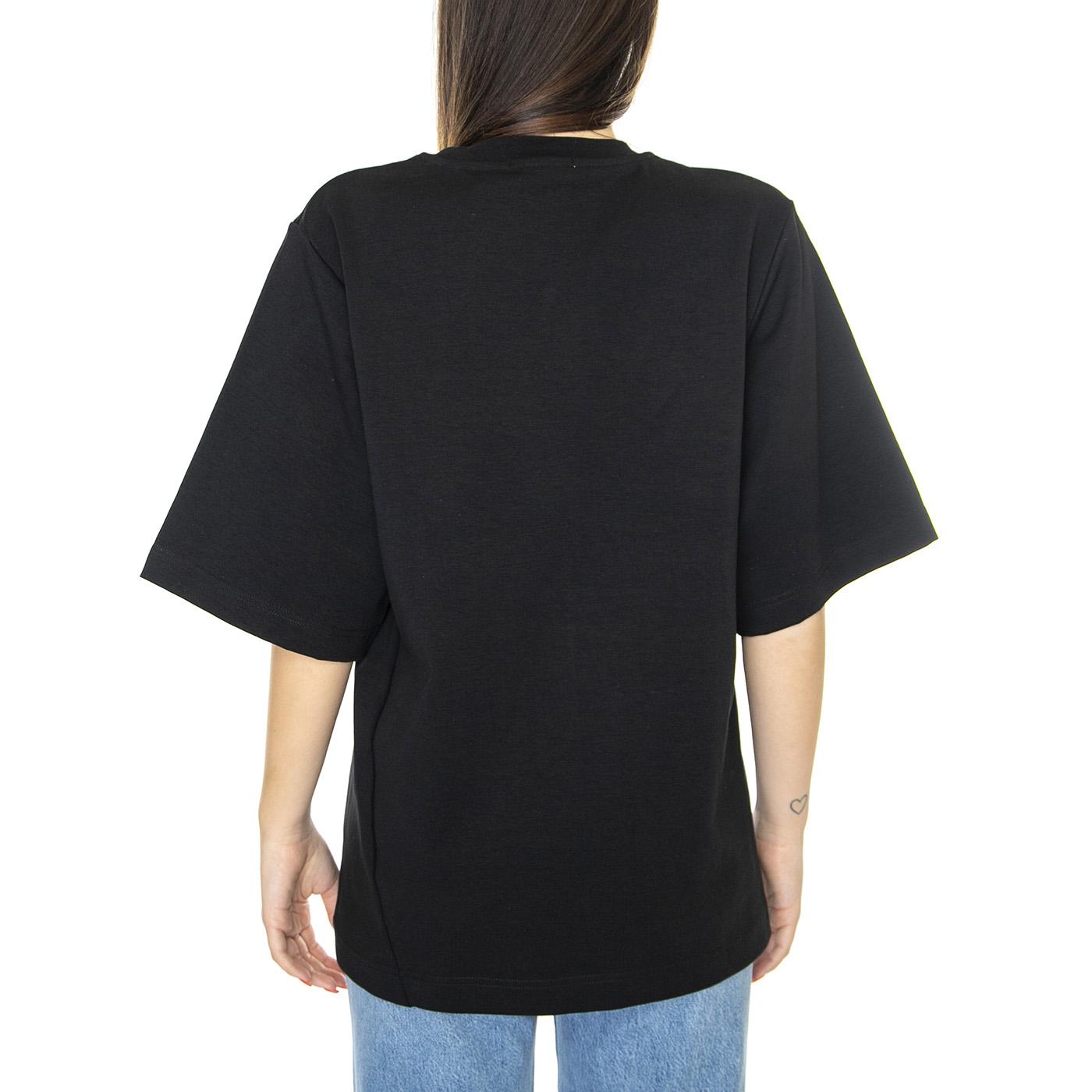 Unn Black - Maglietta Girocollo Donna Nera 330706-110  ELVINE 