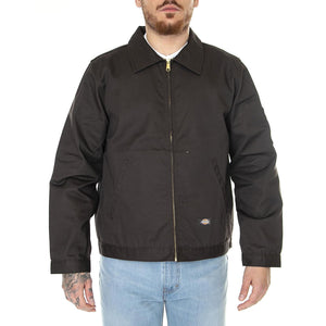 Eisenhower Dark Brown Jacket - Giacca Estiva Uomo Marrone DK0A4Y6UDBX1  DICKIES 