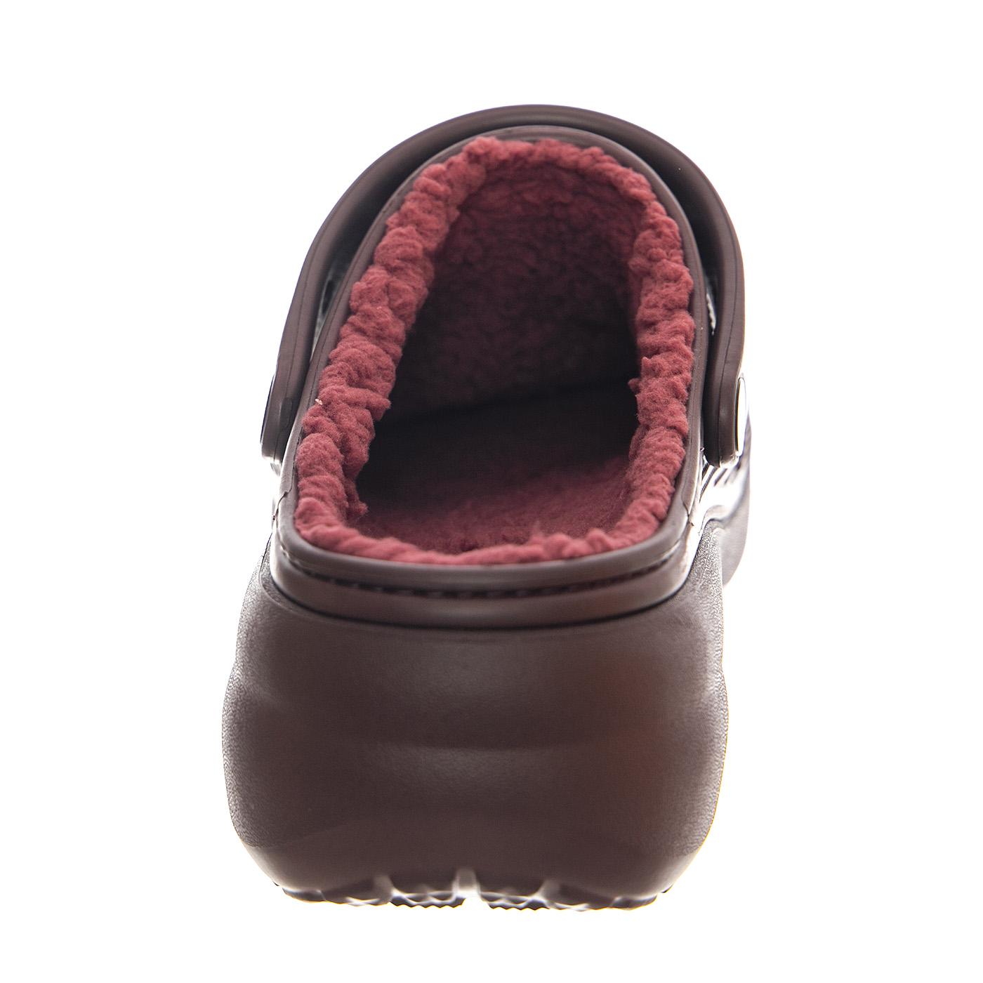 Classic Platform Lined Clog W DKCH - Sandali Donna Bordeaux CR.207938-DKCH  CROCS 