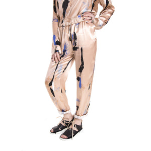 FRANSINE 0100 CASUAL PANT RUGBY TAN 145130100-031  MINIMUM 