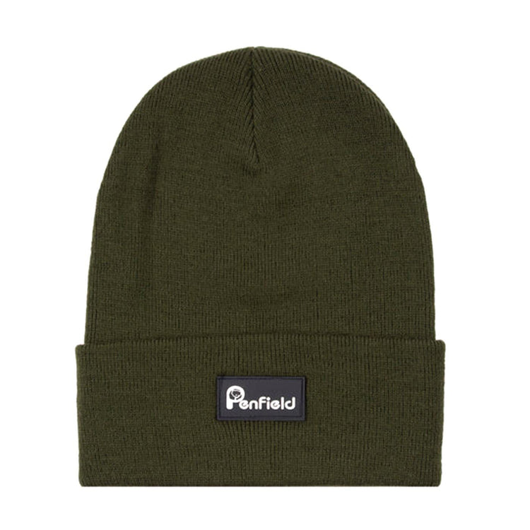 Penfield Bear Reverse Badge Be Forest Night - Cappellino a Cuffia Verde PFD0067-407  PENFIELD 