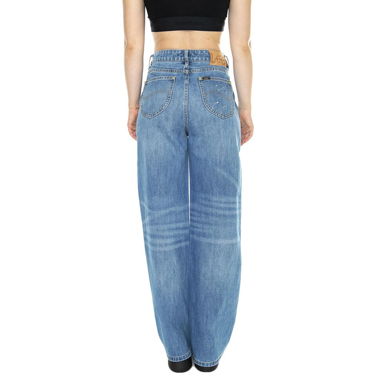 JMB Straight Jeans Mid Shade Blue - Pantaloni Denim Jeans Donna Blu 112359265  LEE 