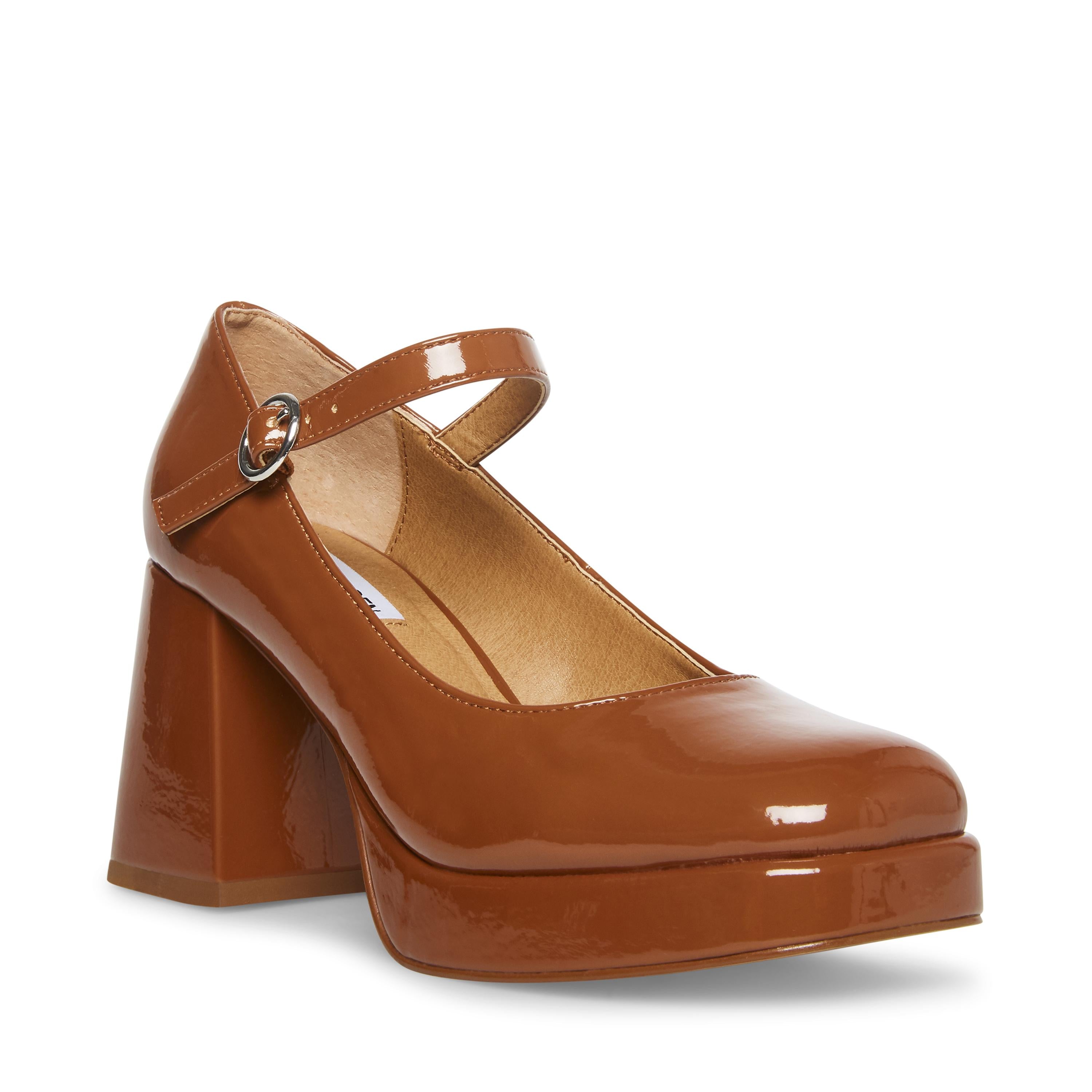 Mingle Cognac Pat - Scarpe Décolleté Donna Marroni SMSMINGLE-COG  STEVE MADDEN 