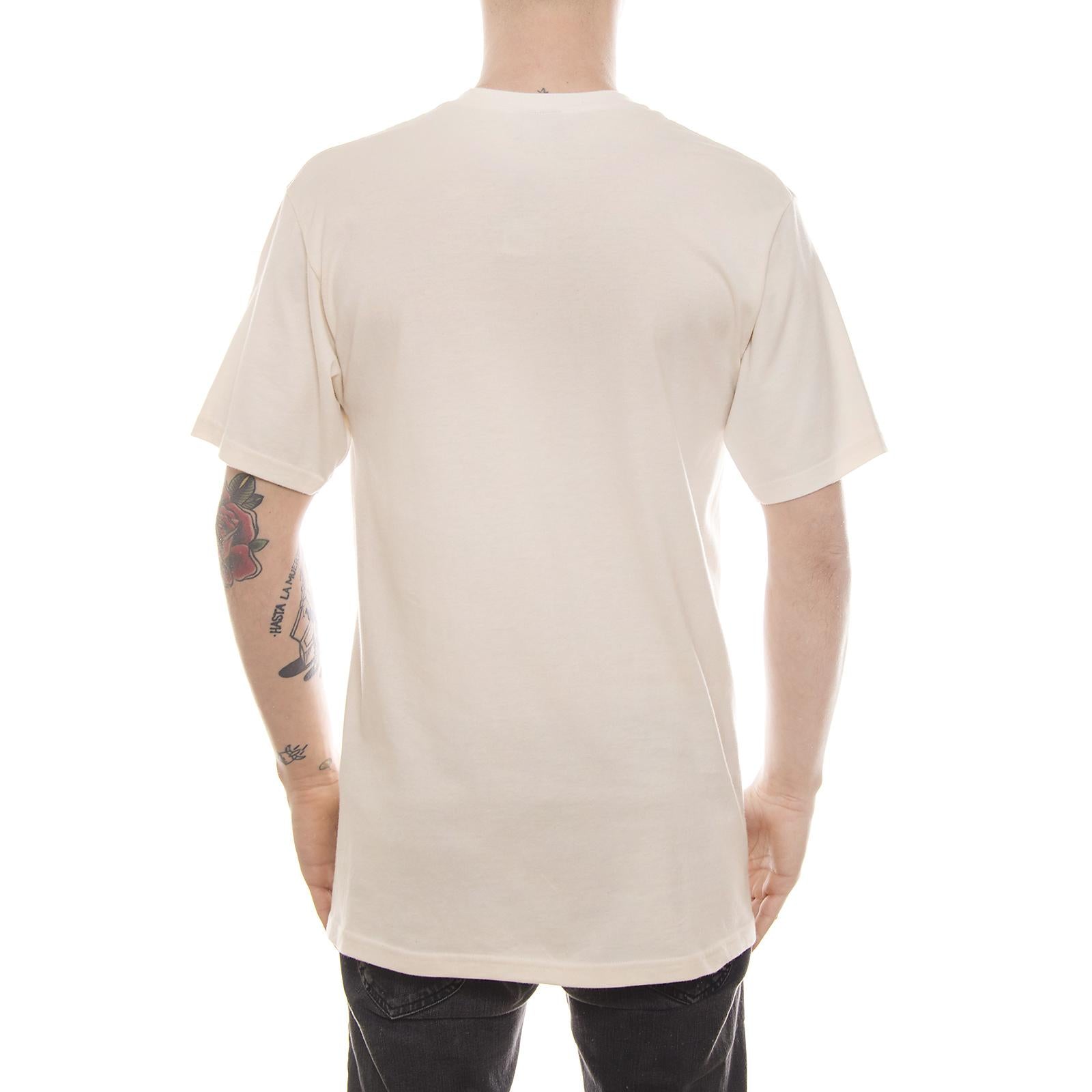 LOVE AND HATE TEE NATURAL 1904022-NATURAL  STUSSY 