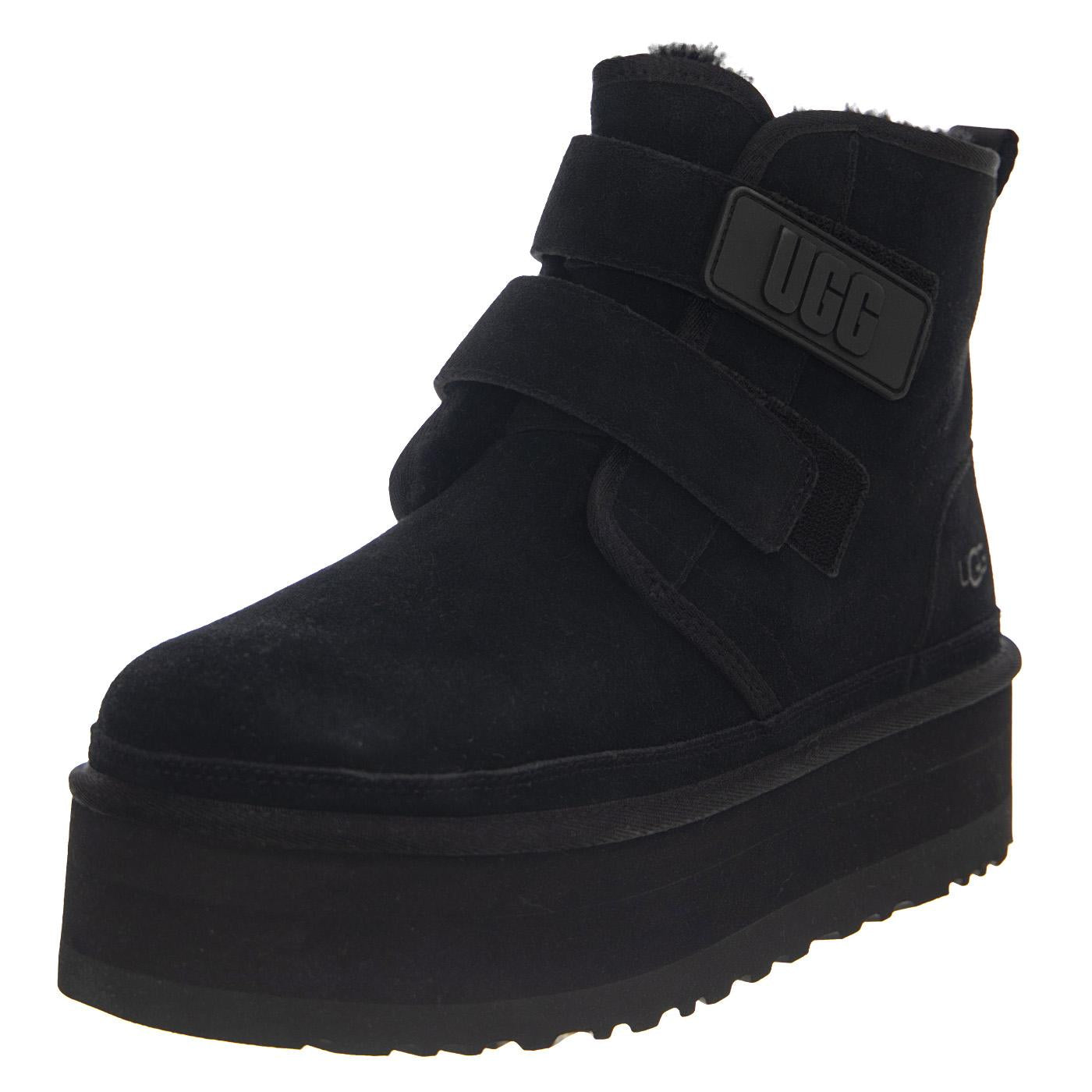 W Neumal Platform Black - Stivaletti Donna Neri W-1130554-BLK  UGG 