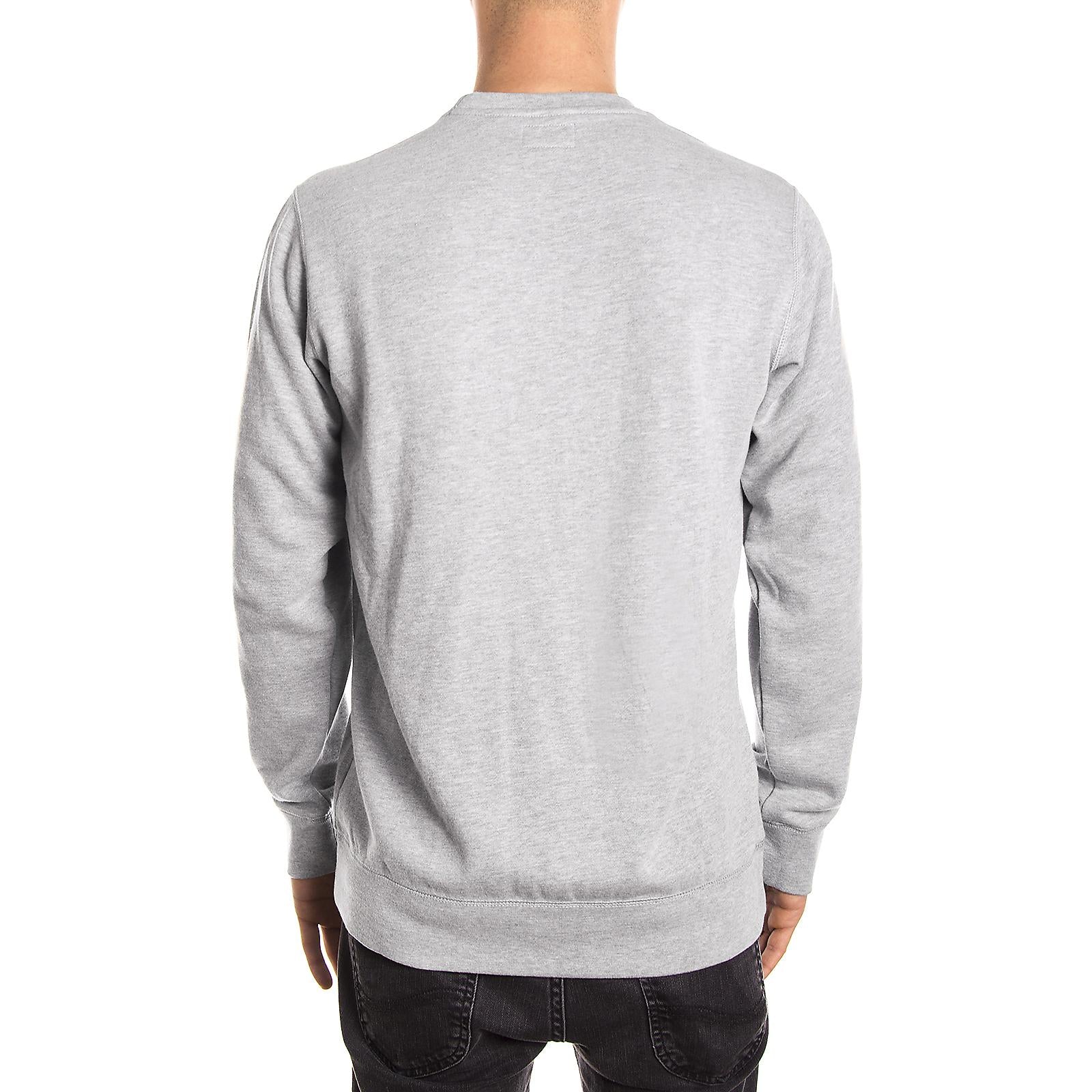 PARK CREW FLEECE HEATHER GREY 112480001-HEA  OBEY 