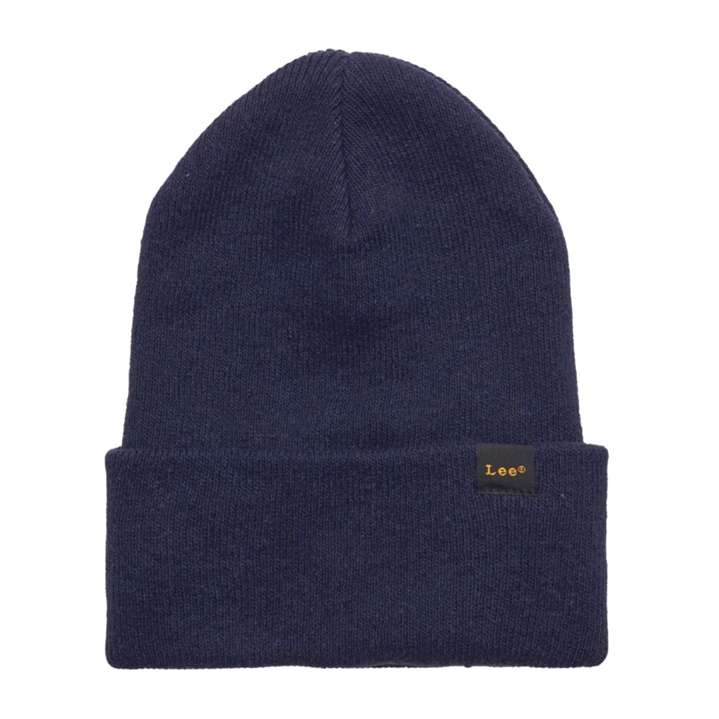 Essential Beanie Navy Os - Cappellino a Cuffia Blu 112342467-BLUE  LEE 