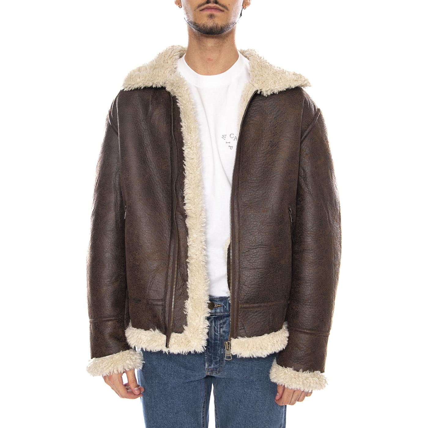 Aviator Jacket Luxe Brown - Giacca Uomo Marrone 112371079 . LEE 