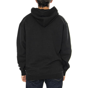 Song P/O Hoodie Black - Felpa Girocollo Uomo Nera PF00681-BLACK  HUF 