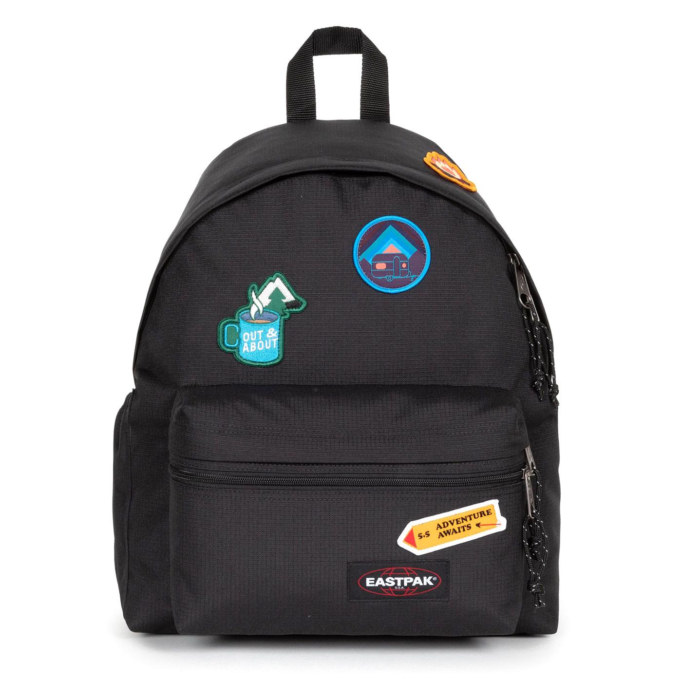 Padded Zippl'r + Camp Patch Black - Zaino Nero EK0A5B740B11  EASTPAK 