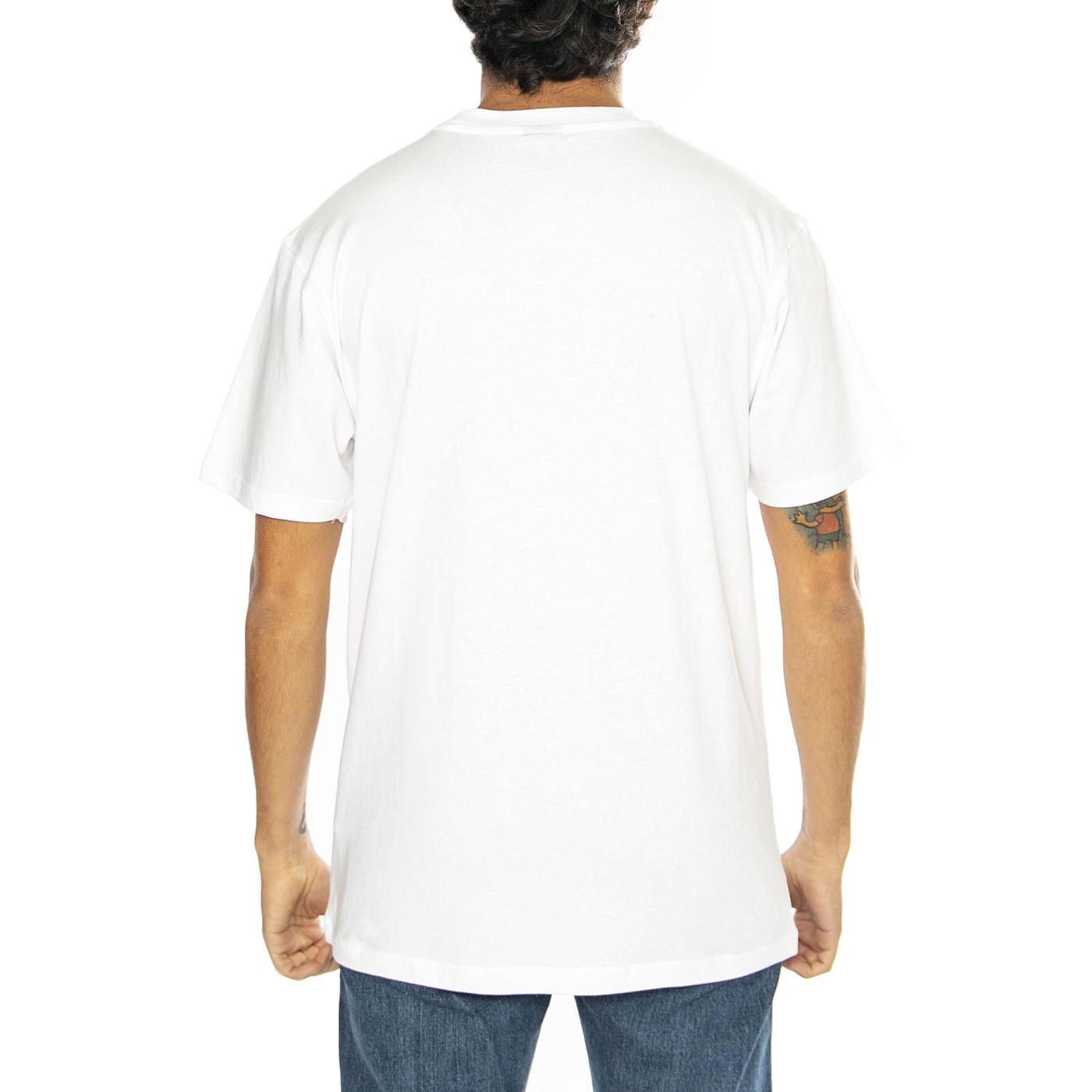 Sommer Sparrow Front White - Maglietta Girocollo Uomo Bianca SCA-TEE-11458  SANTA CRUZ 
