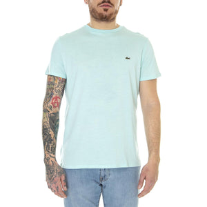 T-Shirt LGF - Maglietta Girocollo Uomo Bianca TH6709-LGF  LACOSTE 