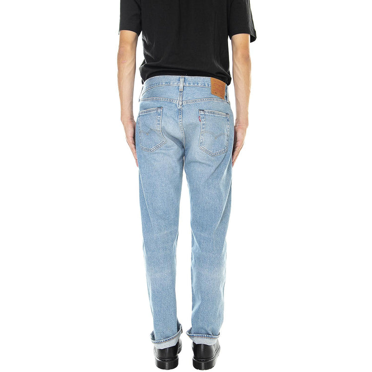 501 Basil - Pantaloni Denim Jeans Uomo Blu 00501-3108 . LEVIS 