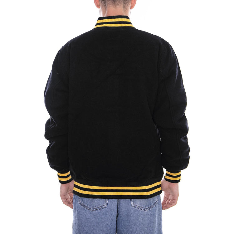 PITTSBURGH PIRATES TEAM APPAREL VARSITY JACKET PITPIR BLK 11603982  NEW ERA 