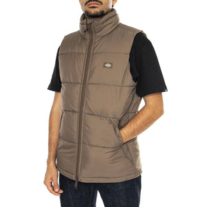 Waldenburg Vest Mushroom - Giacca Smanicata Uomo Marrone DK0A4Y2KMR11  DICKIES 