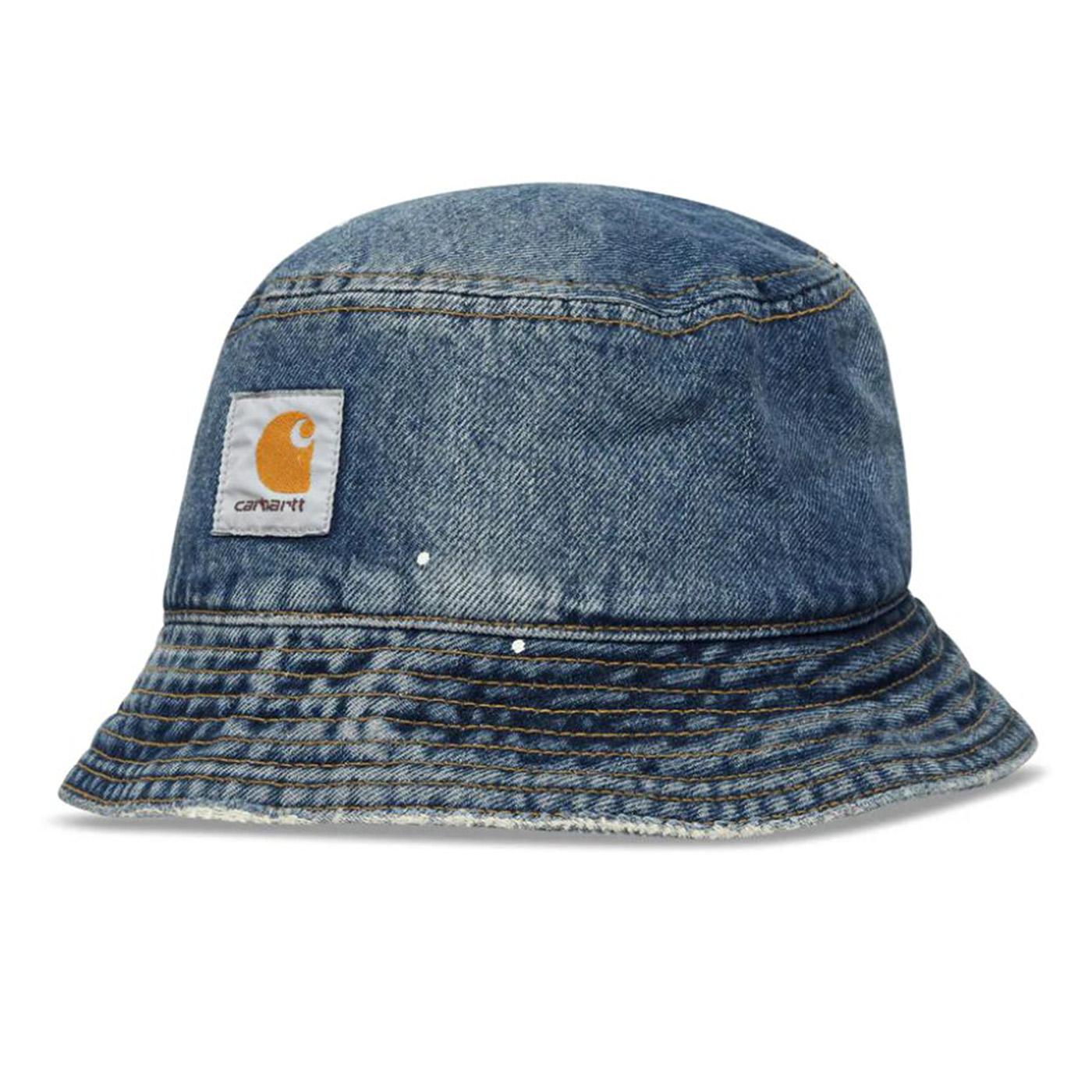 BELMAR BUCKET HAT BLUE - Cappello da Pescatore Denim Jeans Blu I037019 01EJ CARHARTT WIP 