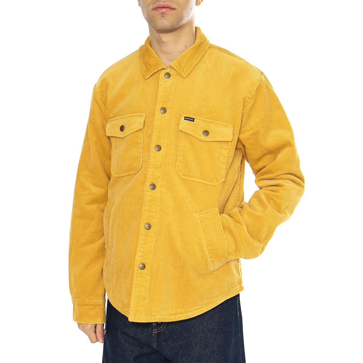Durham Lined Jacket Bright Gold - Giacca Uomo Marrone 03362-BRTGD  BRIXTON 