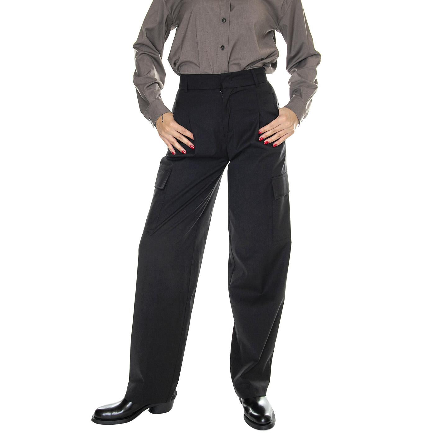 Pantalone Donna 999 Black W261FAYE551W593-999  SKILLS 
