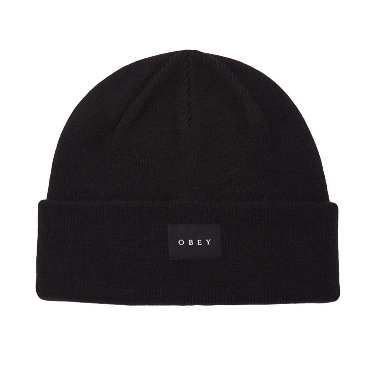 Virgil Beanie Hat Black- Cappellino Nero 200030116 BLK OBEY 