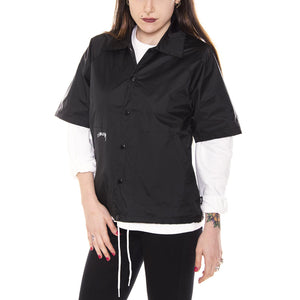 NORDHOFF COACH JACKET BLACK 215049-BLACK  STUSSY 