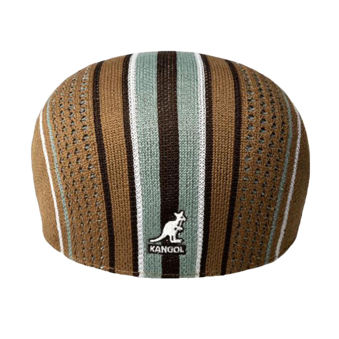 Clubhouse Stripe 507 Tan / Sage Green - Cappellio a Coppola Multicolore K3748-TS241  KANGOL 