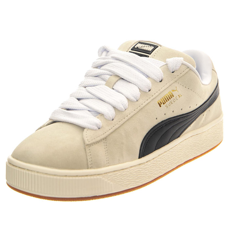 Suede XL Warm White / PUMA Black / Frosted Ivory - Scarpe Profilo Basso Donna Beige 395205-48  PUMA 