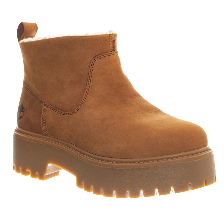 Stone Street Mid Warm Lined Boot Rust Nubuck -- Stivaletto Donna in Nabuk Marrone Caldo Foderato TB0A283G EM71 TIMBERLAND 