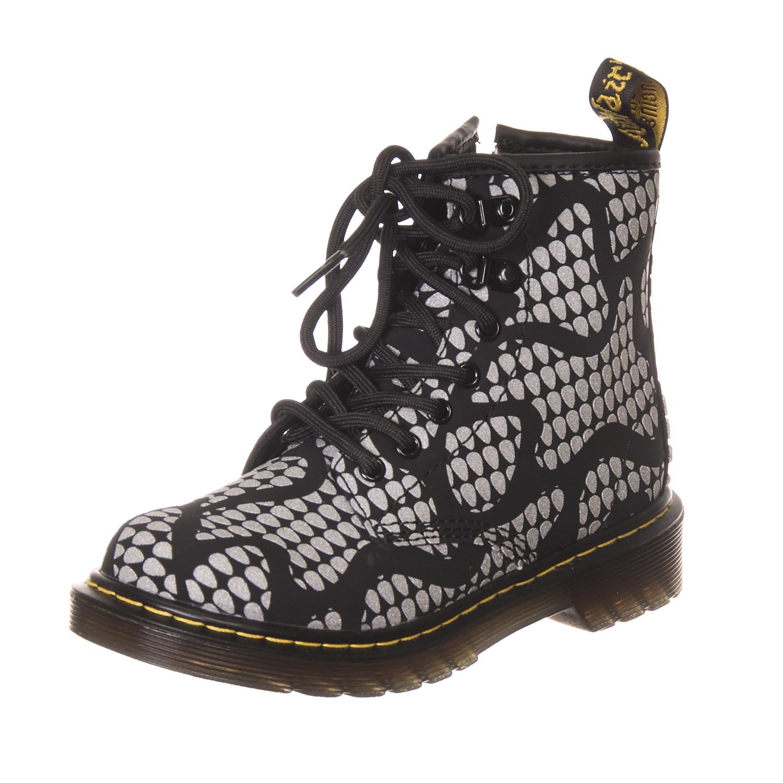 DELANEY REFLECTIVE SNAKE BLACK DMKDELBKSN21786001  DR.MARTENS 
