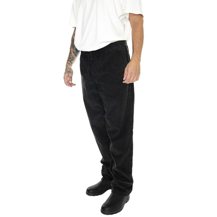 Range Baggy Tapered Acid Wash Cord Pant Black - Pantaloni Uomo Neri VN0008KGBLK1  VANS 