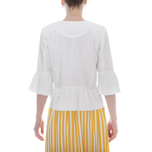 Leisa - Giacca Estiva Donna Bianca 120291_4  MINIMUM 