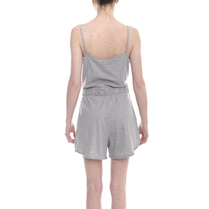 Agree Playsuit - Grey Melange - Tuta Donna Grigia 521893W-202  CHEAP MONDAY 