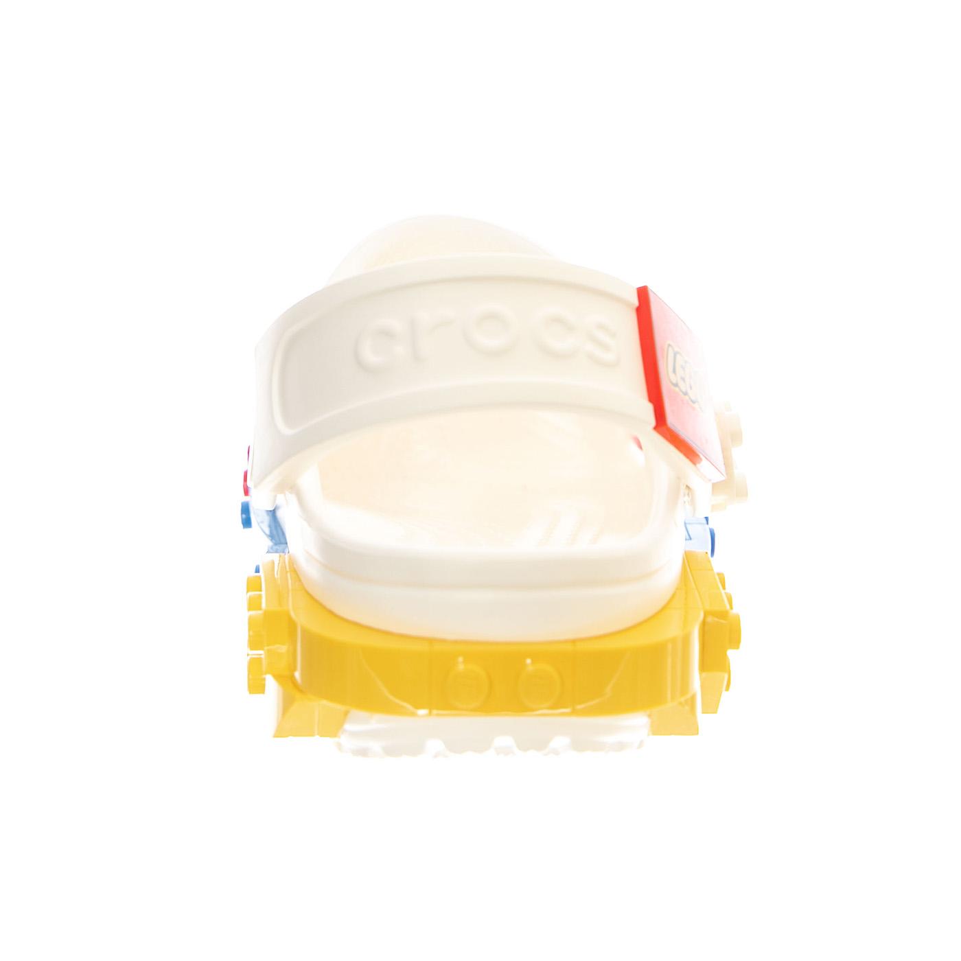 4LW SYSTEM CLOG K WHITE - Sandali Collaborazione con LEGO® Bambino Bianchi CR.211874 WHI CROCS 
